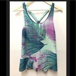 Old Navy 100% Polyester Tank Top Womens Size SPP